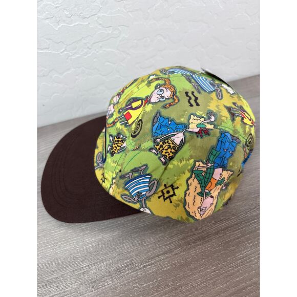 The Wild Thornberrys Hat Cap Snap Back Nick Box Allover Design One Size new NWT - Picture 3 of 5
